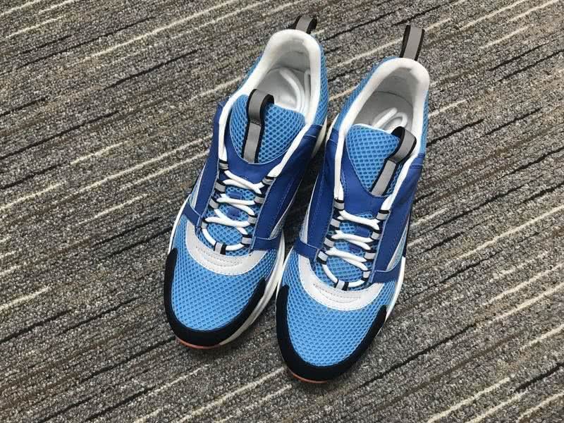 Christian Dior Casual Shoes Blue Black Men Women 1