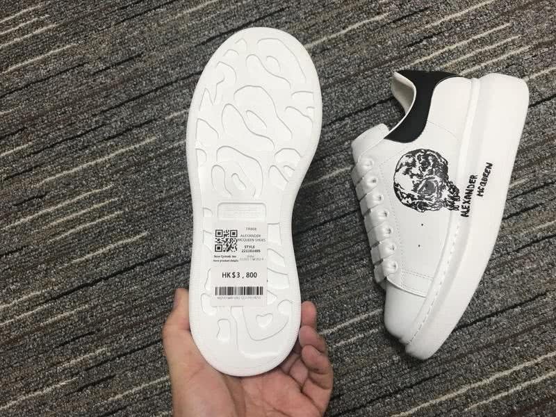 Alexander McQueen Sneakers Skull White Black Men Women 2