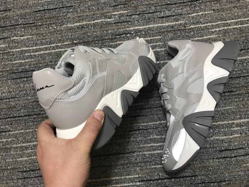Versace Sneakers High Quality Grey White Brown Men Women 2