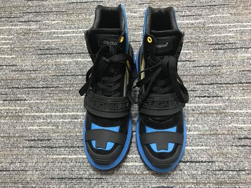 Dolce&Gabbana Sneakers Black Blue White And Yellow Men Women 6