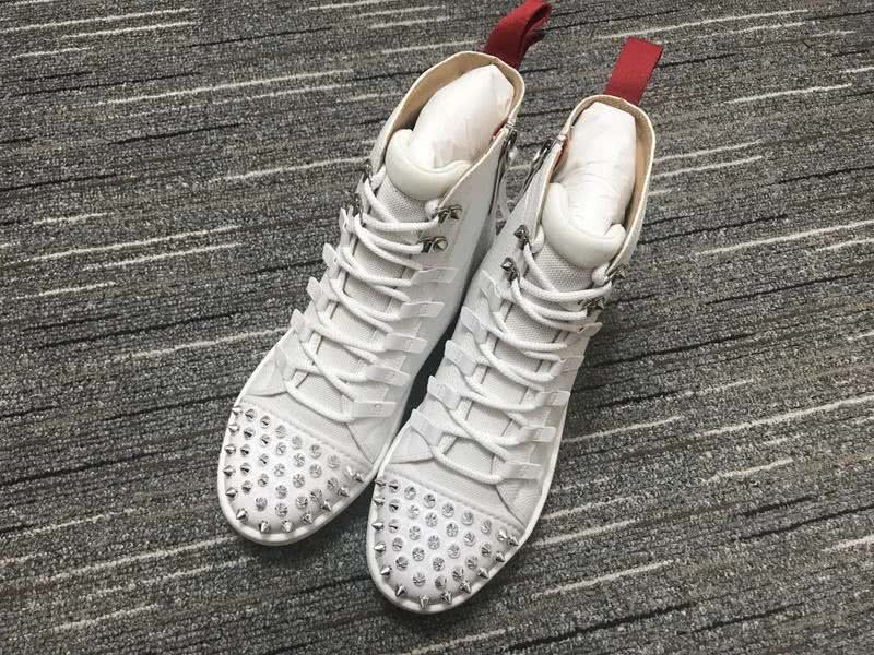 Christian Louboutin Sneakers High Top White Men Women 3