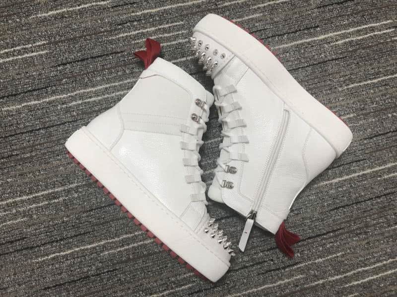 Christian Louboutin Sneakers High Top White Men Women 6