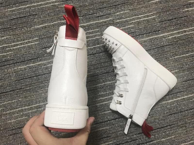 Christian Louboutin Sneakers High Top White Men Women 7