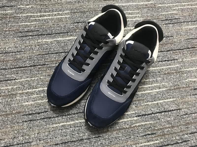 Fendi Sneakers Blue Grey And White Men Women 1