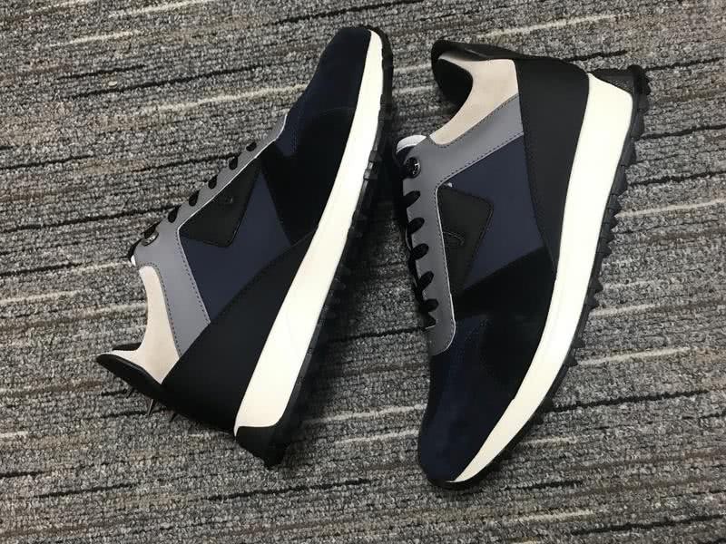 Fendi Sneakers Blue Grey And White Men Women 9