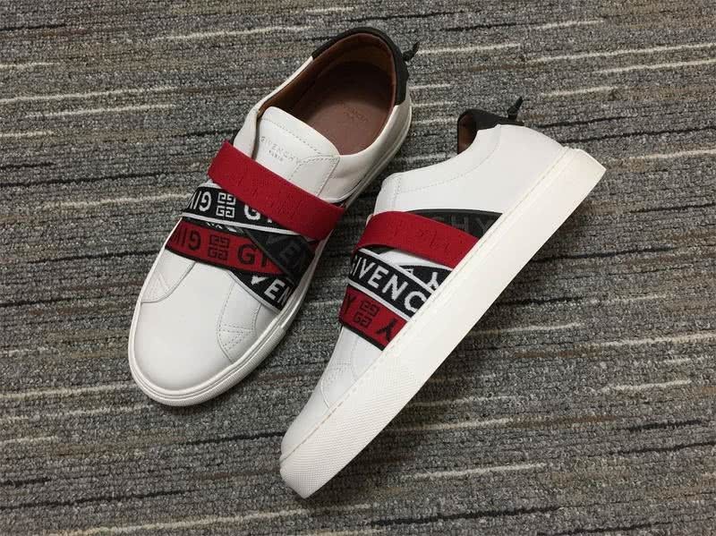 Givenchy Low Top Sneaker White Black Red Men Women 3