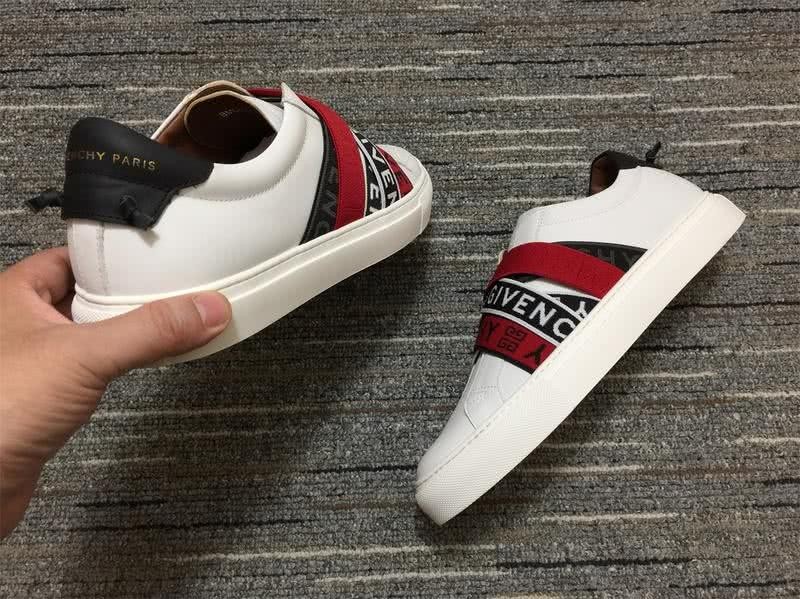 Givenchy Low Top Sneaker White Black Red Men Women 5