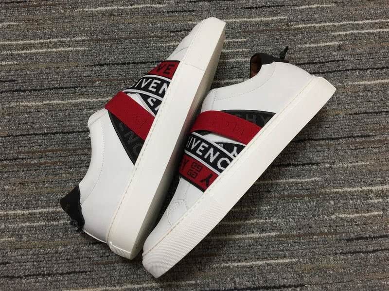 Givenchy Low Top Sneaker White Black Red Men Women 7