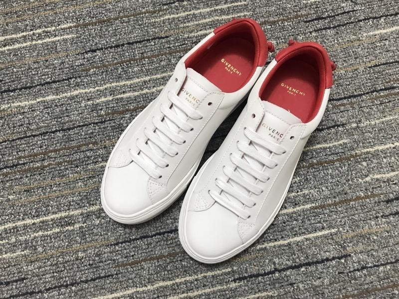 Givenchy Low Top Sneaker White Red Men Women 1