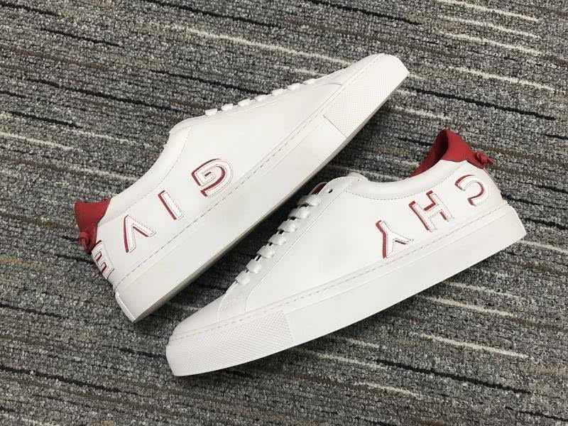 Givenchy Low Top Sneaker White Red Inside Red Men Women 4