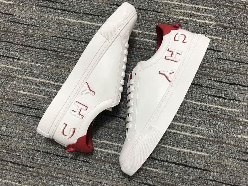 Givenchy Low Top Sneaker White Red Inside Red Men Women 9