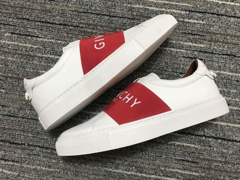 Givenchy Low Top Sneaker White Red Men Women 4