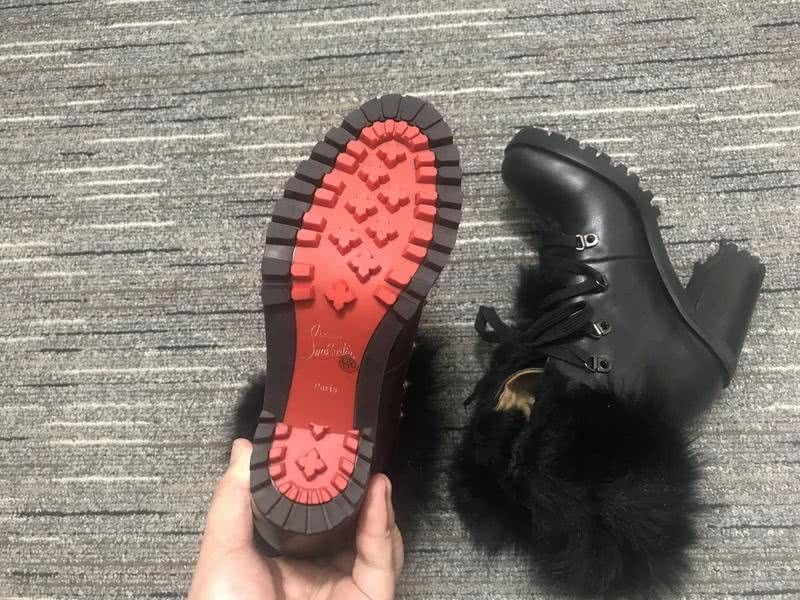 Christian Louboutin Boots High Heels Black Women 2