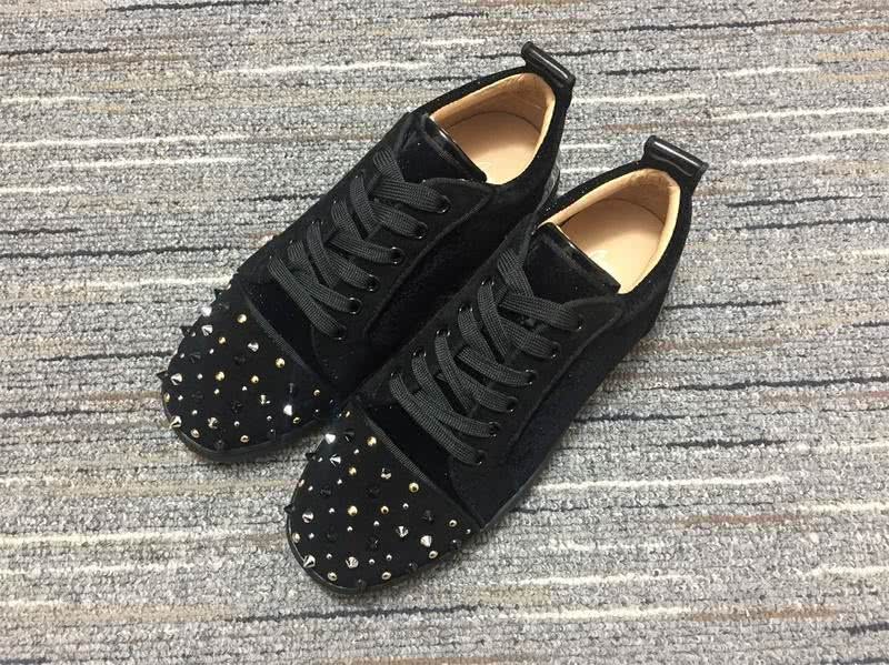 Christian Louboutin Sneakers Low Top Black Men Women 2