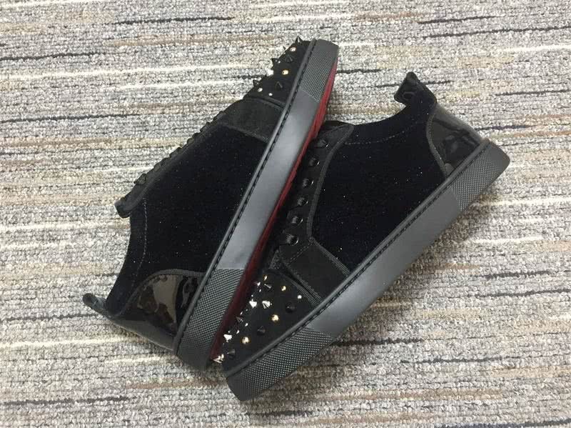 Christian Louboutin Sneakers Low Top Black Men Women 7