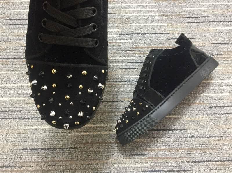 Christian Louboutin Sneakers Low Top Black Men Women 9