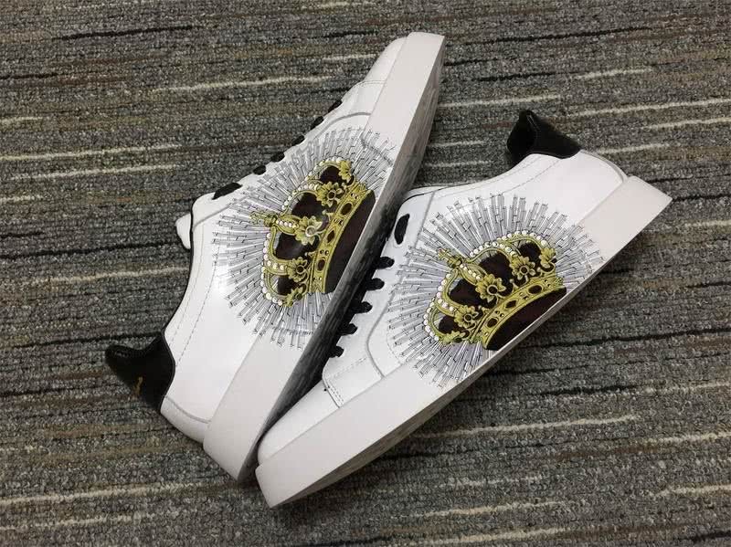Dolce&Gabbana Portofino Sneakers White Grey Men Women 7