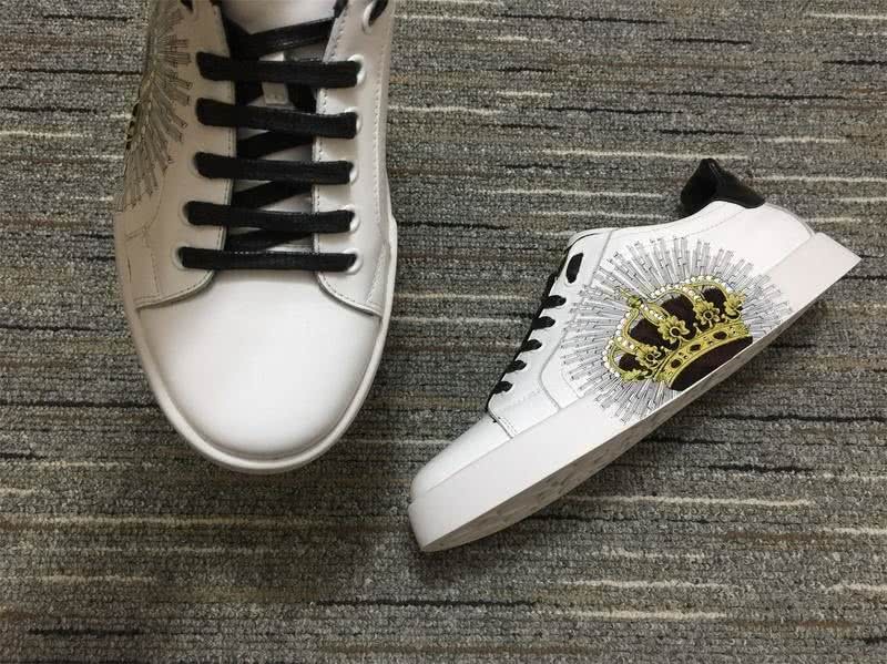 Dolce&Gabbana Portofino Sneakers White Grey Men Women 9