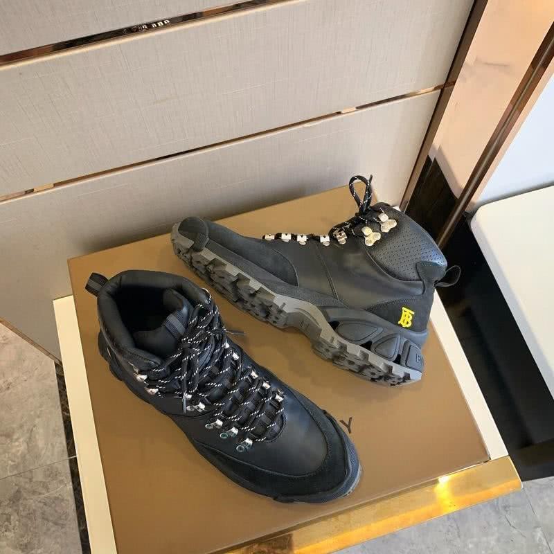 Burberry Sneakers Top Quality High Top Black Men 8