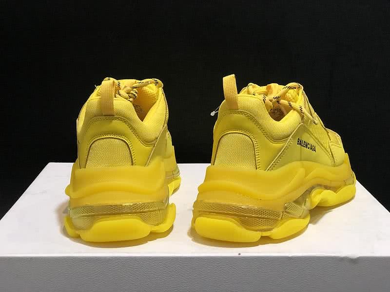 Balenciaga Triple S Sports Shoes Air Yellow Men Women 9
