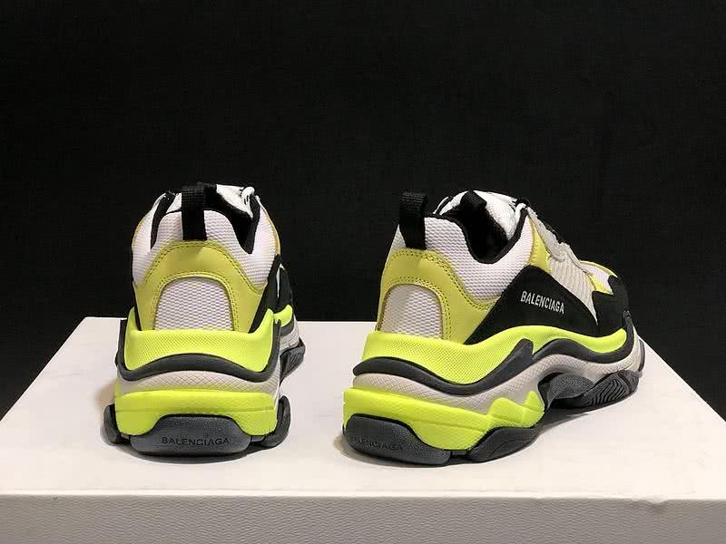 Balenciaga Triple S Sports Shoes Yellow White Black Men Women 10