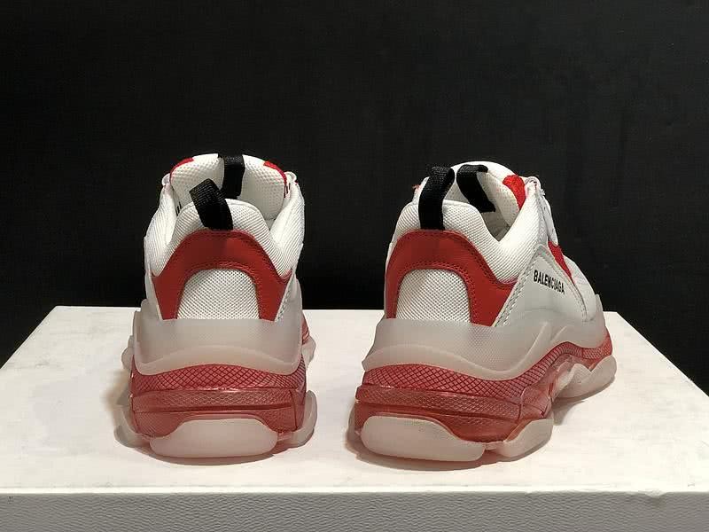Balenciaga Triple S Sports Shoes Air White Red Men Women 9