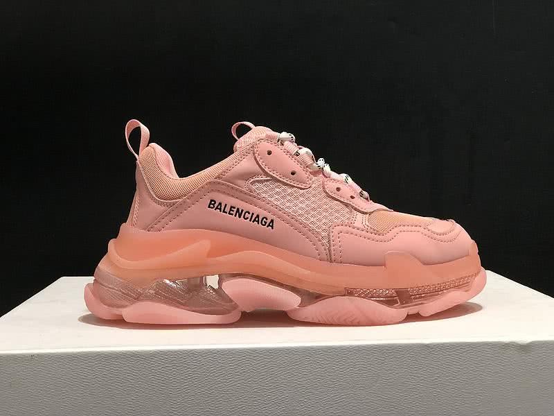 Balenciaga Triple S Sports Shoes Air Light Orange Men Women 4