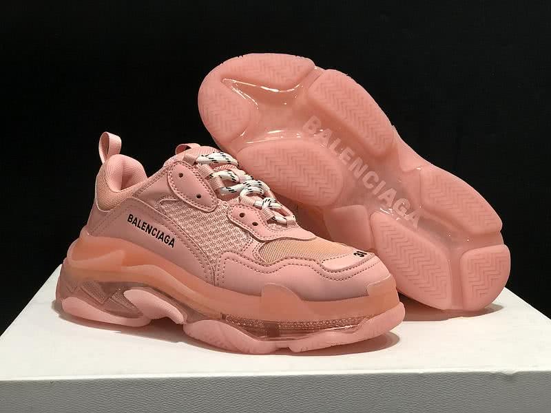 Balenciaga Triple S Sports Shoes Air Light Orange Men Women 7
