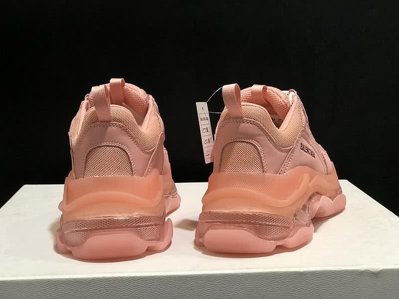 Balenciaga Triple S Sports Shoes Air Light Orange Men Women 9