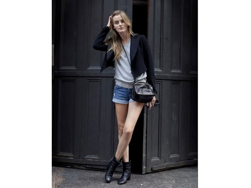 Givenchy Mini Pandora Box Bag Croc Leather Grey 7