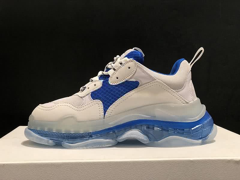 Balenciaga Triple S Sports Shoes Air Grey Blue Men Women 5