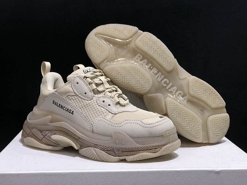 Balenciaga Triple S Sports Shoes Air Grey Men Women 4