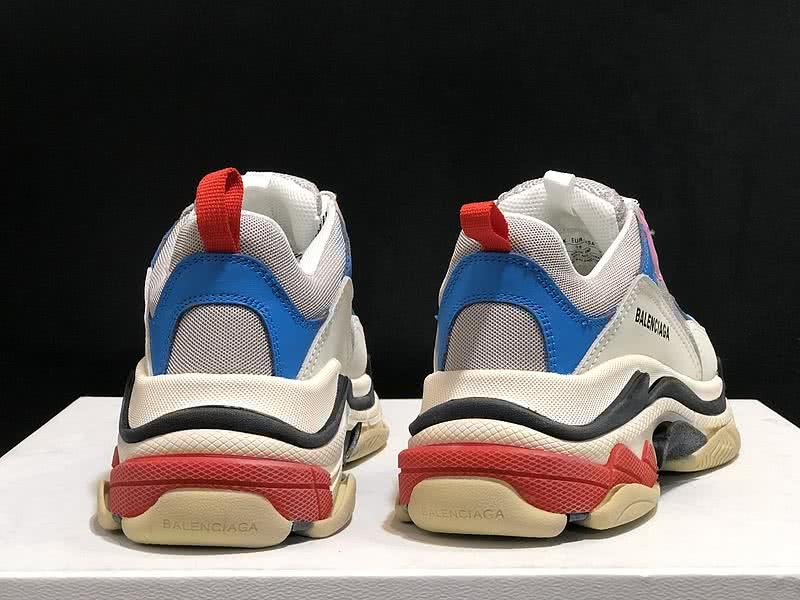 Balenciaga Triple S Sports Shoes Grey Pink Blue Red Men Women 13