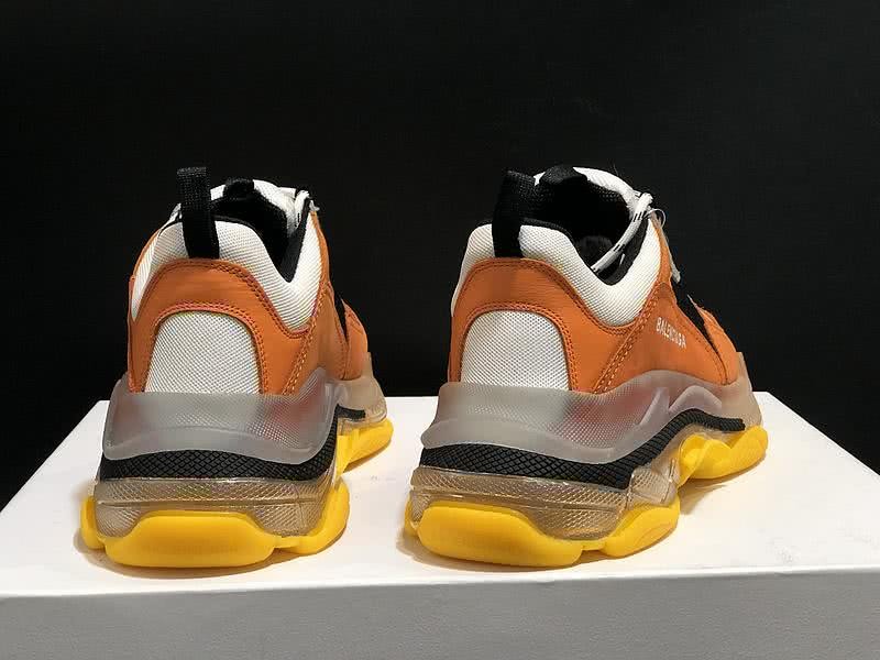 Balenciaga Triple S Sports Shoes Air Orange Men Women 11