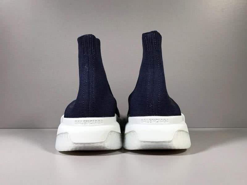 Balenciaga Speed Sock Boots Black White Red Men Women 6