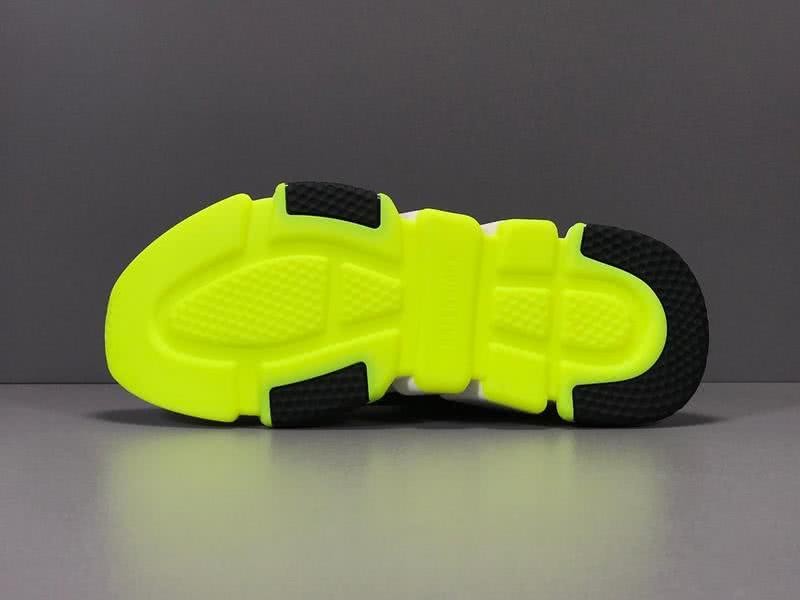 Balenciaga Speed Sock Boots Black White Green Men Women 5