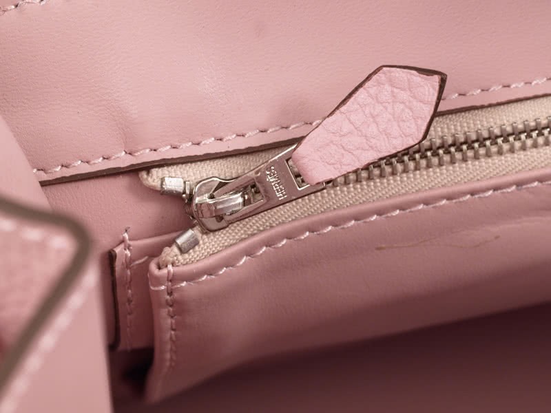 Hermes Birkin 35cm Togo Clemence Light Pink 10