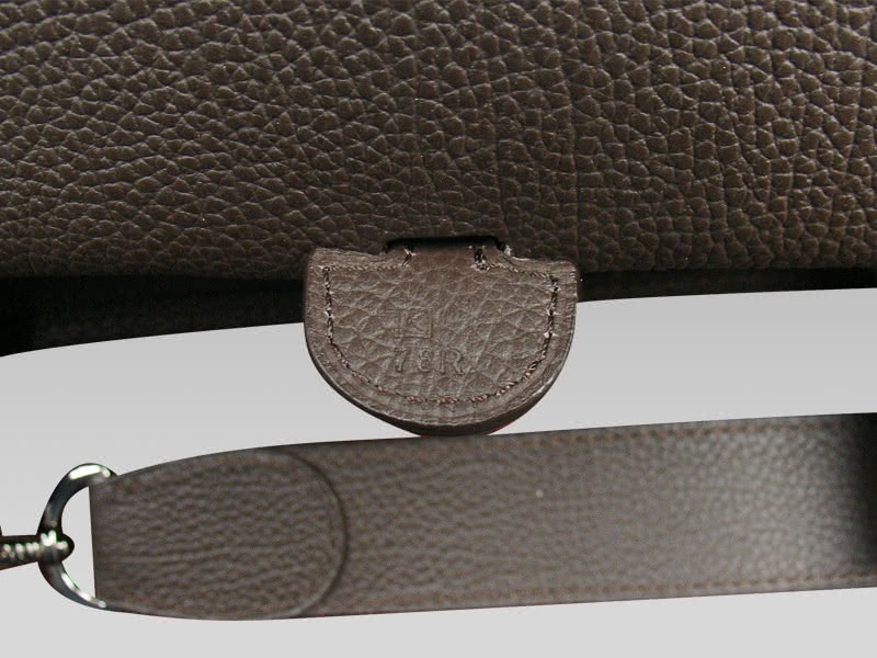 Hermes Evelyne Bag Chocolate 10