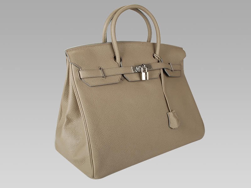 Hermes Birkin 40cm Togo Leather Gris Tourterelle 2