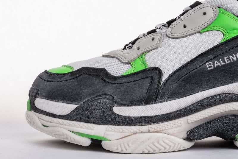 Balenciaga Triple S Retro Black and Green 3