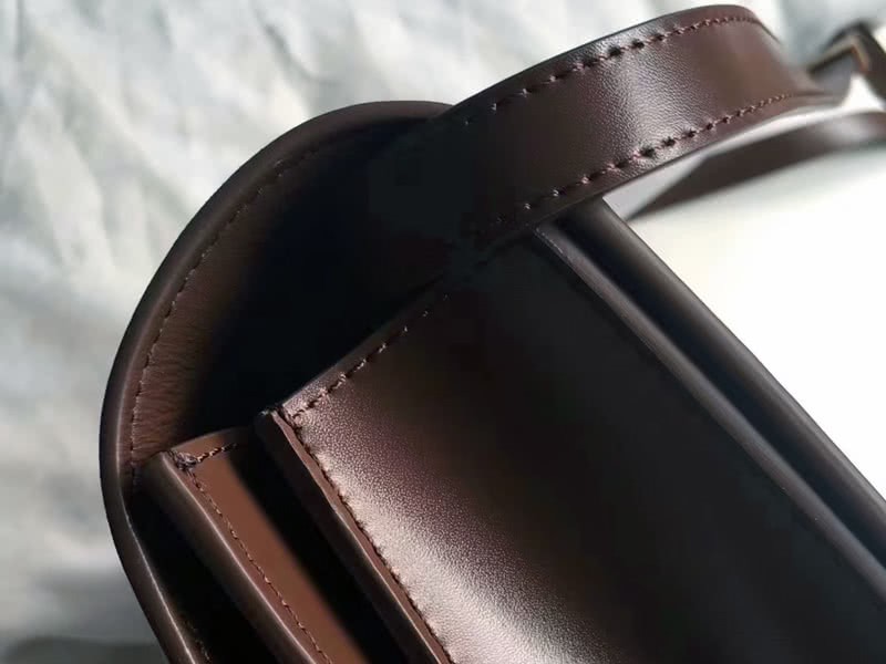 Celine Medium Classic Bag In Box Calfskin Brown 4