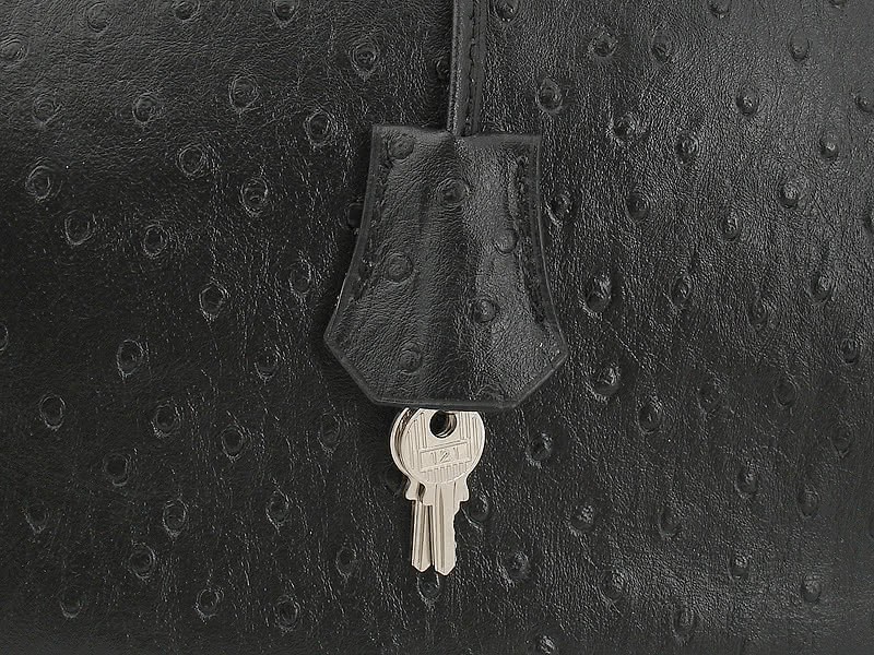 Hermes Birkin 35 Cm Ostrich Black 8