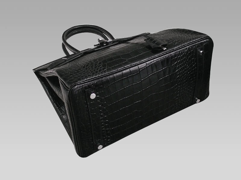 Hermes Birkin 35 Cm Crocodile Black 5