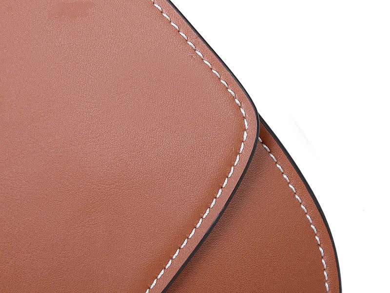 Hermes Stirrup Shoulder Bag Camel 6