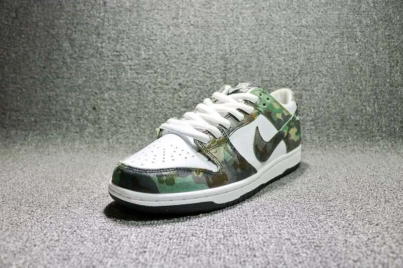 Nike Dunk SB Women Men White Green Shoes  6