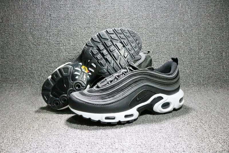 Nike Air Max Plus 97 TN Men Black White Shoes 1