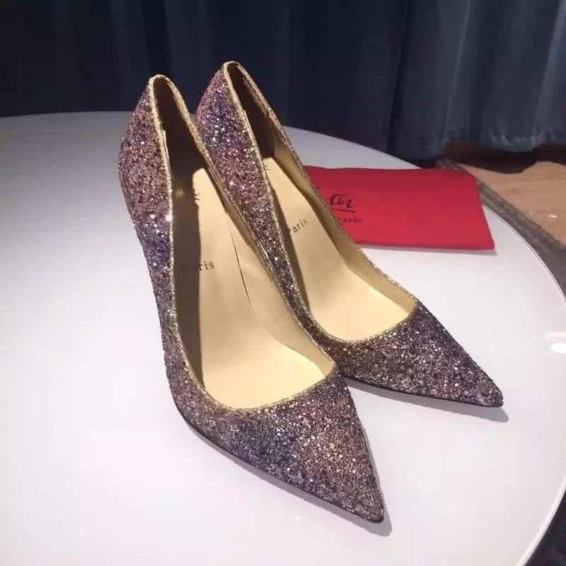 Christian Louboutin High Heels Purple Pink 2