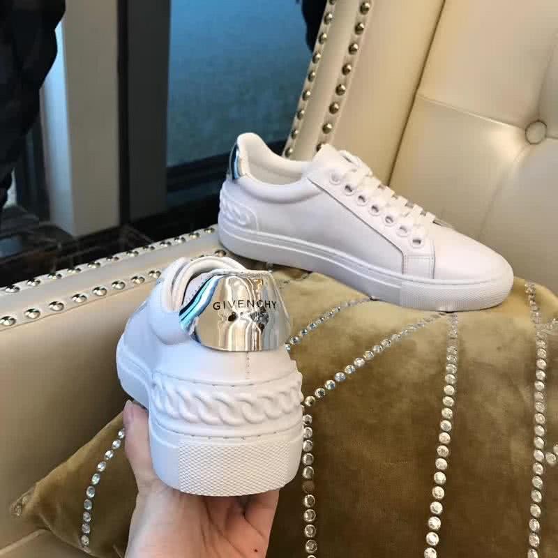 Givenchy Sneakers Silver Shoe Tail White Men 2