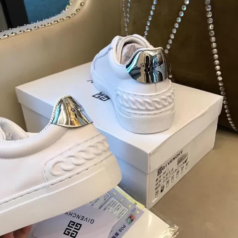 Givenchy Sneakers Silver Shoe Tail White Men 5