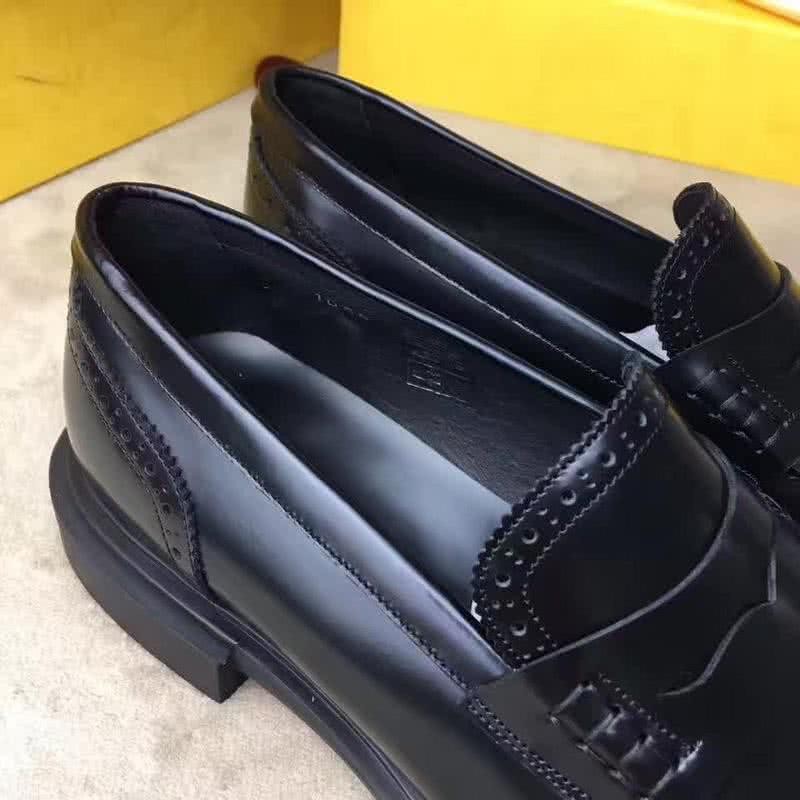 Fendi Loafers Top Quality Real Calf Leather Men 7